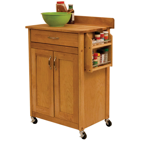 Catskill Craftsmen Butcher Block Kitchen Cart Wayfair